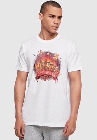 T-Shirt 'The Nightmare Before Christmas' ABSOLUTE CULT en blanc : devant