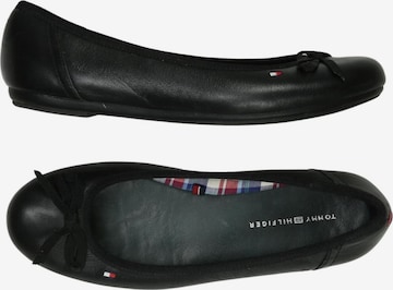 TOMMY HILFIGER Ballerina 37 in Schwarz: Vorderseite