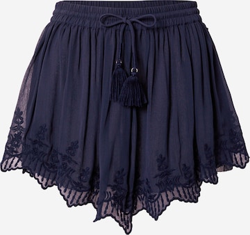 Pepe Jeans Wide Leg Shorts 'FLORENCE' in Blau: predná strana