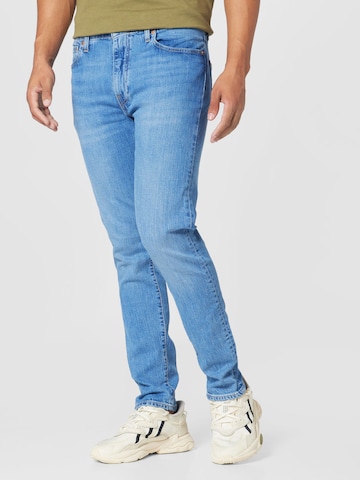 LEVI'S ® Tapered Jeans '512™ Slim Taper' i blå: framsida