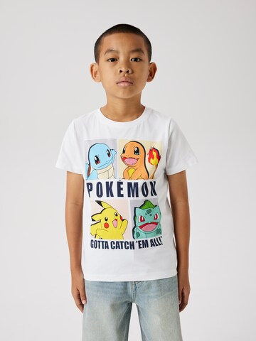 Maglietta 'Dazz Pokemon' di NAME IT in bianco: frontale