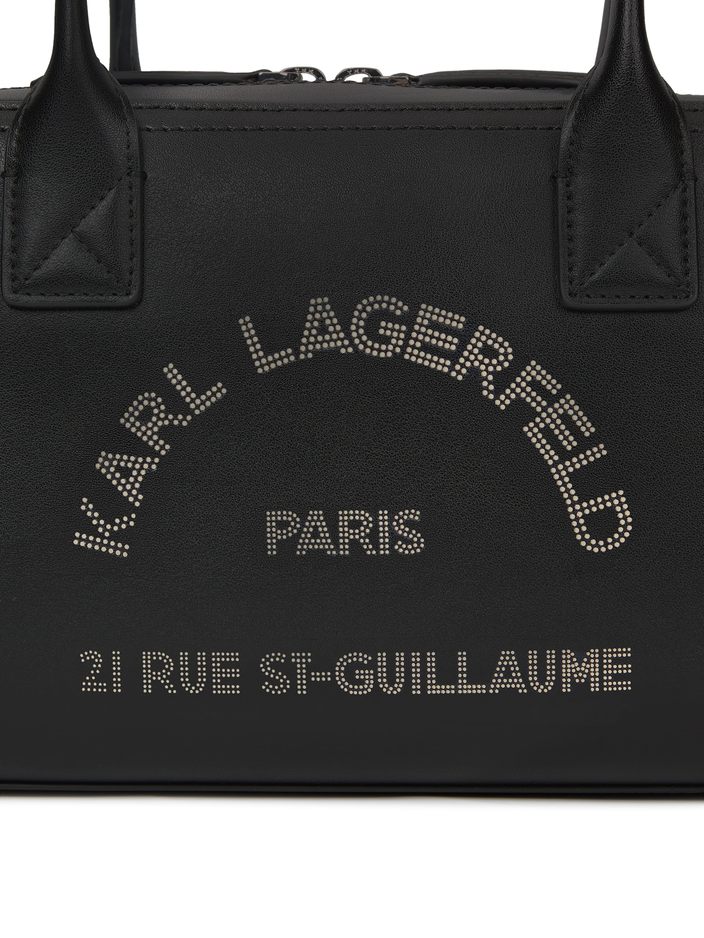 Karl Lagerfeld - Mala de ombro 'K/Daily' em preto