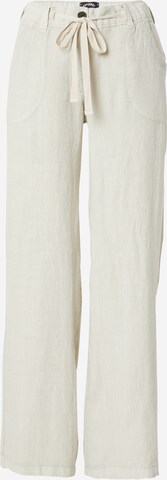 Wide leg Pantaloni di Superdry in beige: frontale