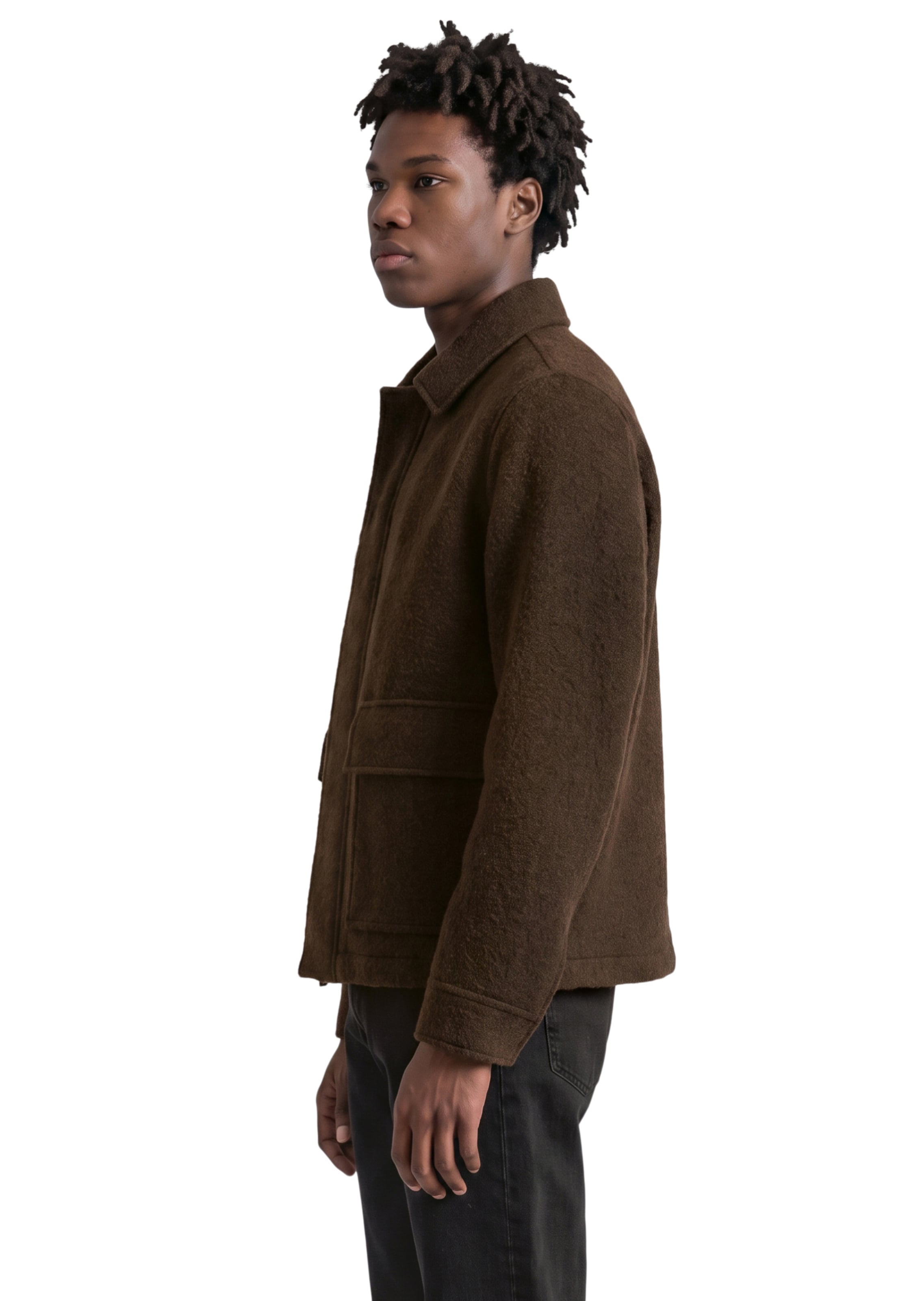Marc O'Polo DENIM Jacke in Braun: Seite