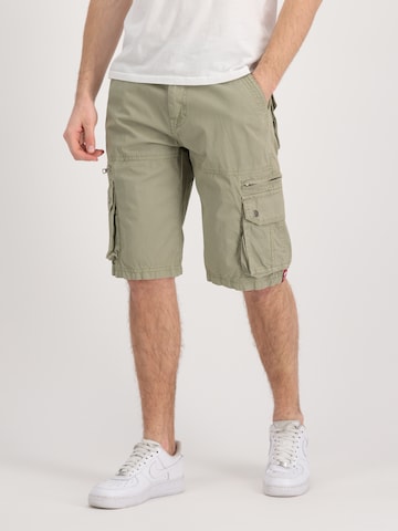 regular Pantaloni di ALPHA INDUSTRIES in beige: frontale