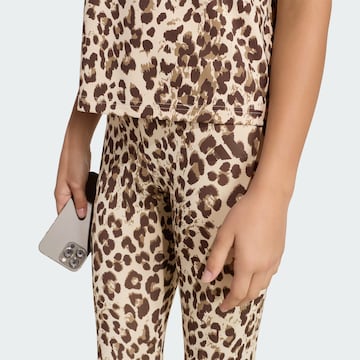 ADIDAS SPORTSWEAR Skinny Sports trousers in Beige