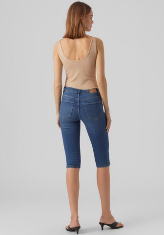 VERO MODA Skinny Jeans 'VMJune' in Blauw