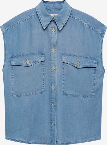 MANGOBluza 'ALESSIA' - plava boja: prednji dio