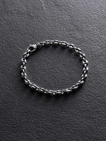 REYTEL - Pulsera 'DEJAVU' en plata: frente