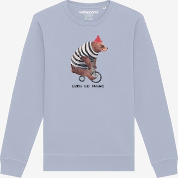 Sweat-shirt ' Tour de Franz ' Watapparel en bleu : devant