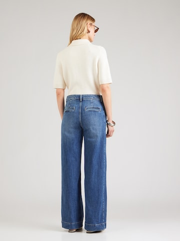 & Other Stories Широки крачоли Дънки в синьо