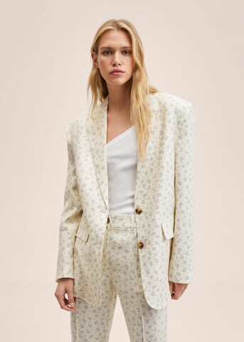 Blazer 'Holborn' MANGO en beige : devant