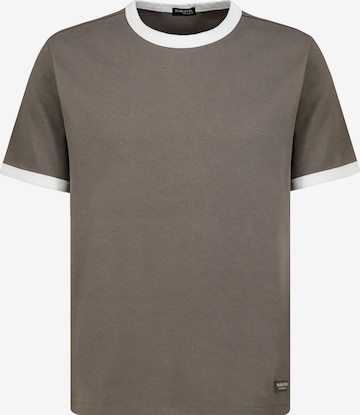 Sublevel T-Shirt in Braun: Vorderseite