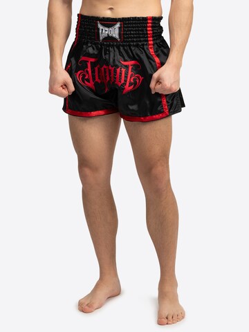 Tapout Regular Sportbroek 'Diablo' in Zwart: voorkant