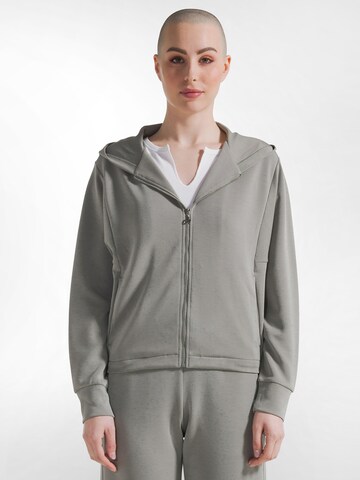 Veste de survêtement DEHA en vert : devant