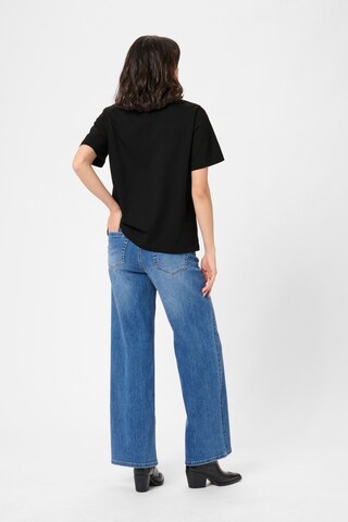 T-shirt 'KAArina' Kaffe en noir