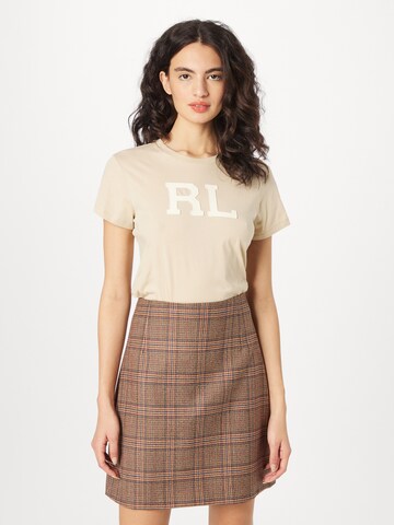 Polo Ralph Lauren - Camiseta en beige: frente