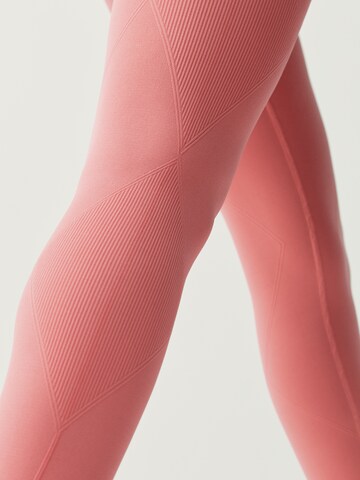 Born Living Yoga Skinny Sporthose 'Ambra' in Pink