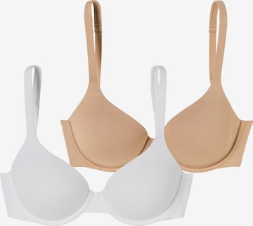 Soutien-gorge ' BH mit Schale - Unique Micro ' SCHIESSER en beige : devant