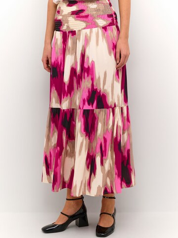Kaffe Skirt in Pink
