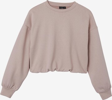 Sweat NAME IT en rose : devant