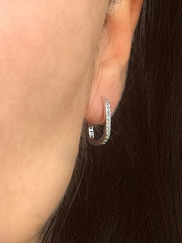 Pure Schmuck Earrings 'U-förmige' in Silver