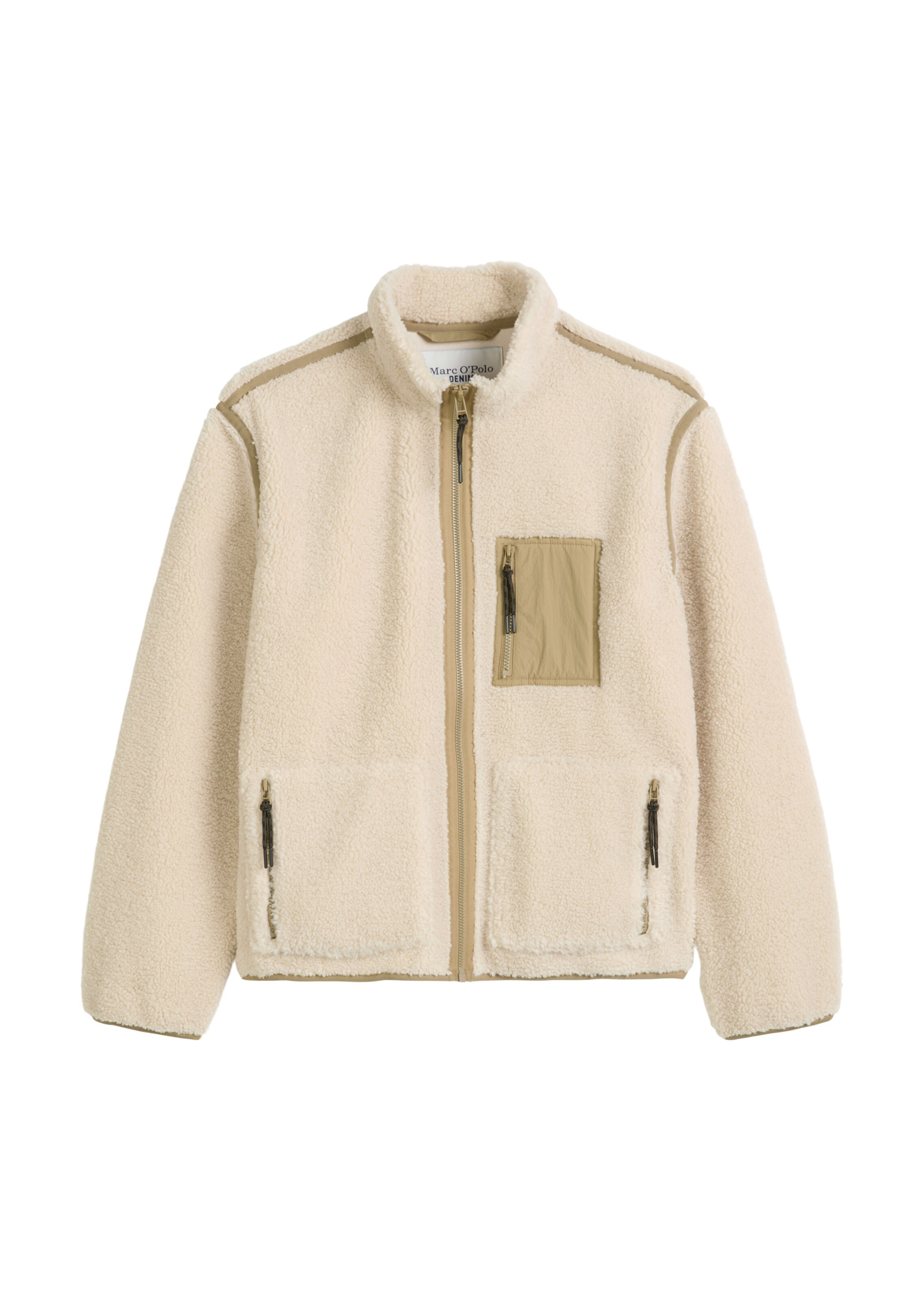 Marc O'Polo DENIM Tussenjas in Beige: voorkant