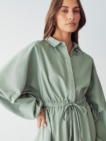 St MRLO Shirt dress 'SHAUNA' in Green