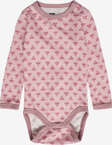 Hummel Romper/Bodysuit in Pink: front