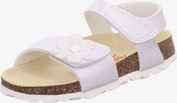 SUPERFIT Sandals in White: front