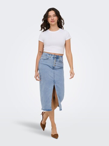 Jupe 'ONLSilja' ONLY en bleu