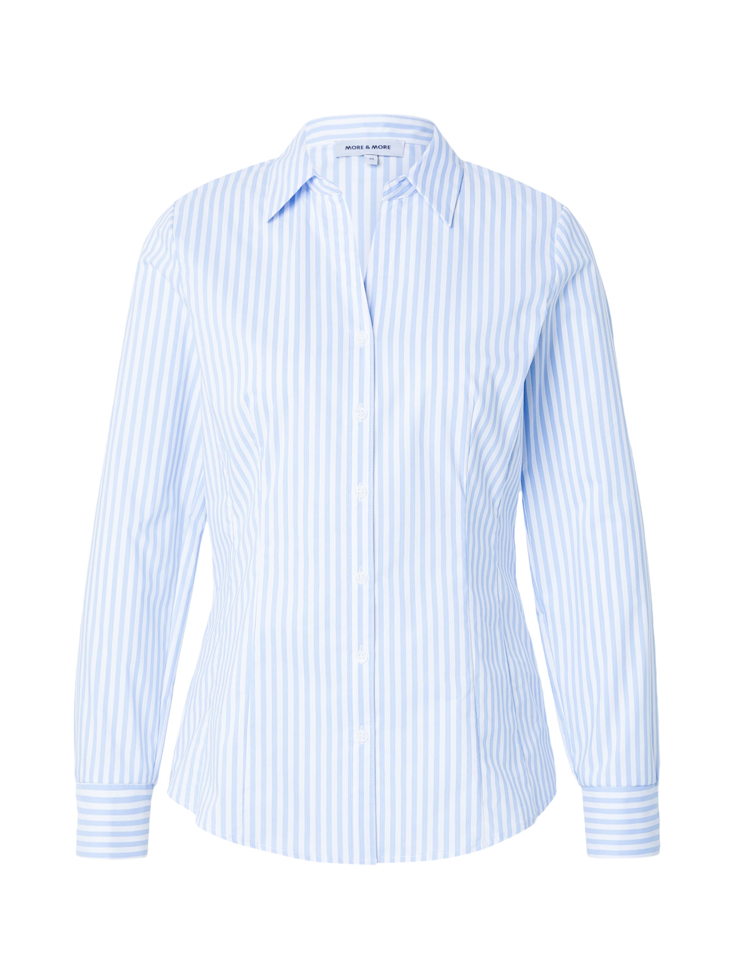 Chemisier MORE & MORE en bleu : devant