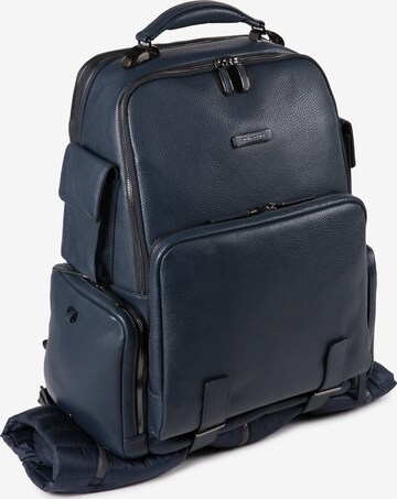 Piquadro Backpack 'Modus' in Blue