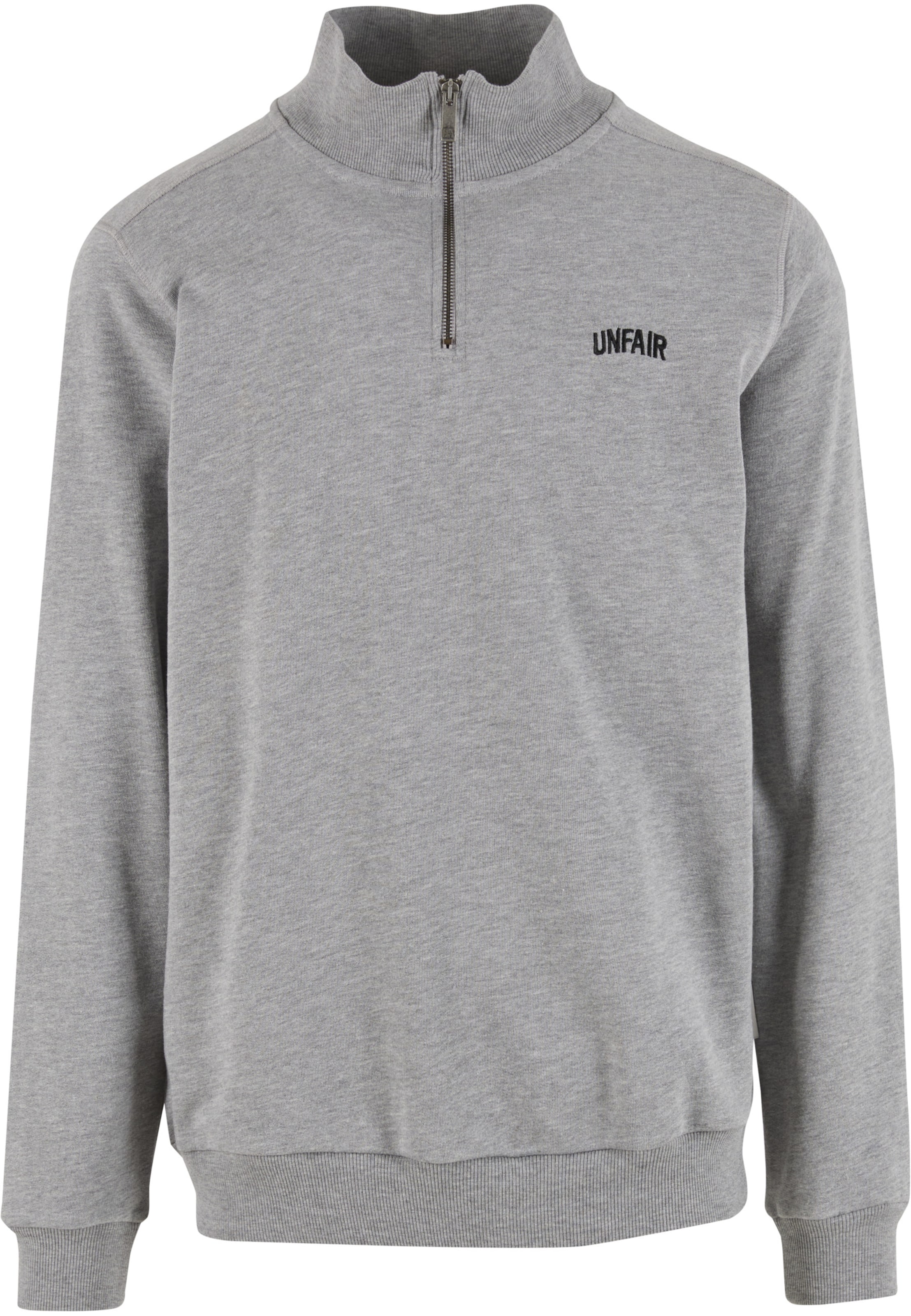 Unfair Athletics Sweatshirt in Grijs: voorkant