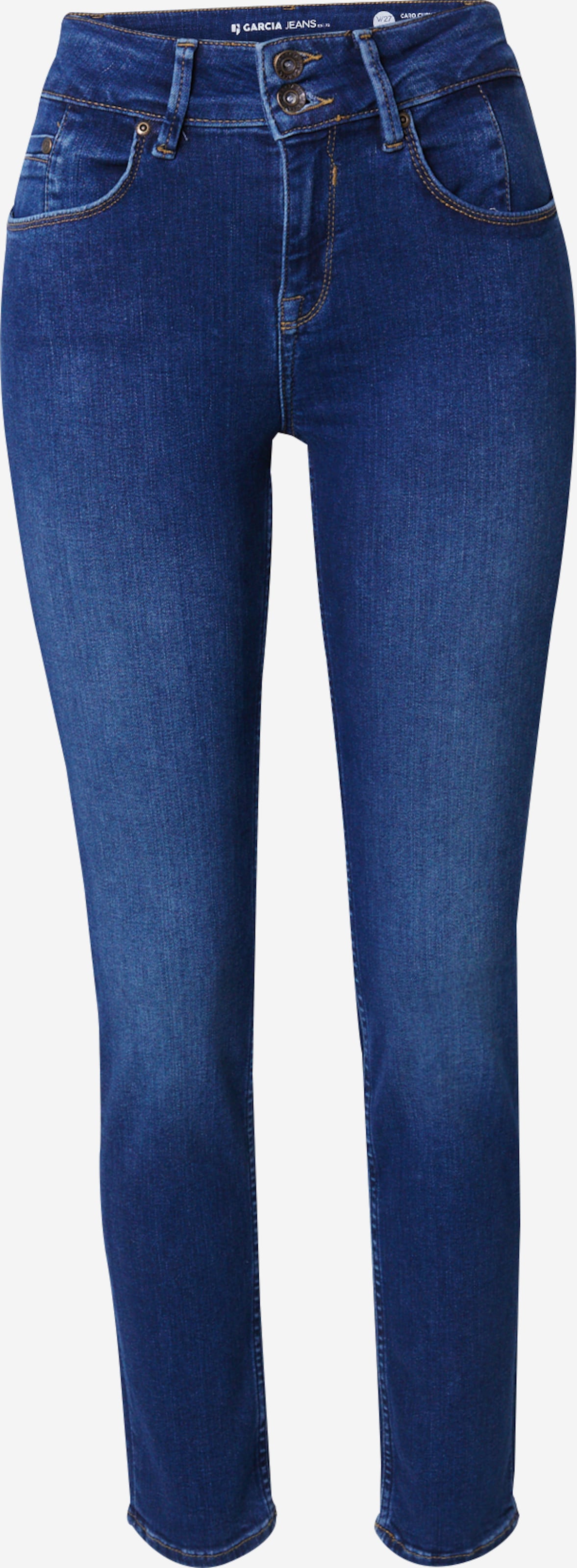 GARCIA Slim fit Jeans 'Caro' in Blue Denim ABOUT YOU