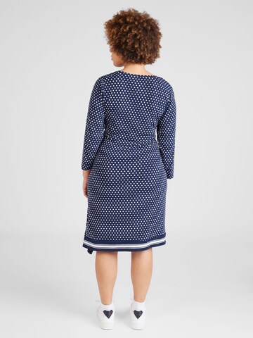 Michael Kors Plus Dress in Blue