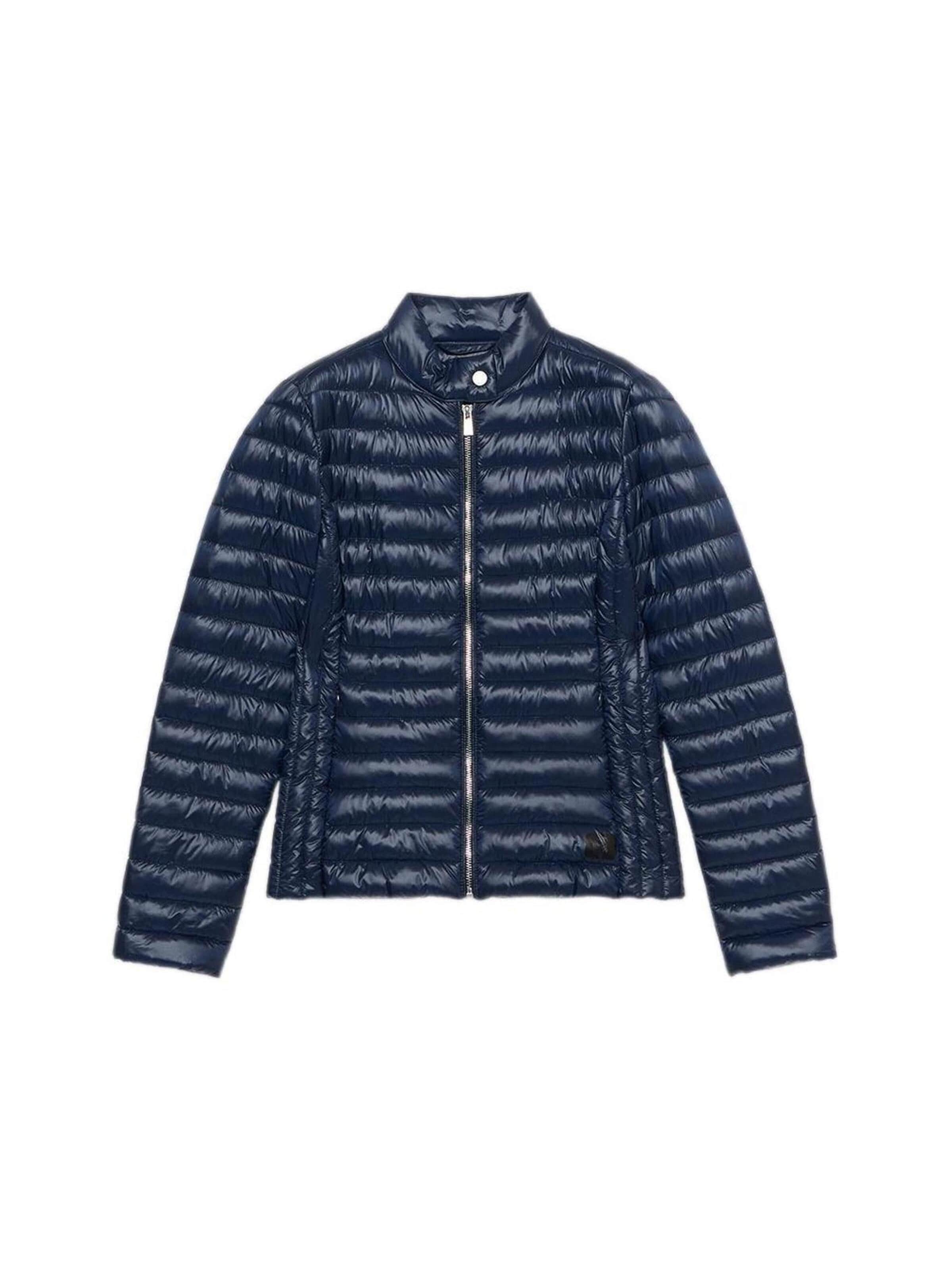 Trussardi Winterjas in Blauw: voorkant