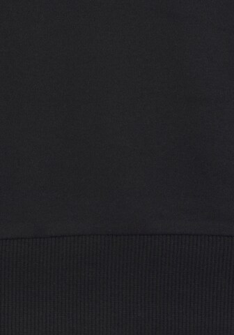 LASCANA Sweatshirt in Black