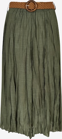 Apricot Rok in Groen: voorkant