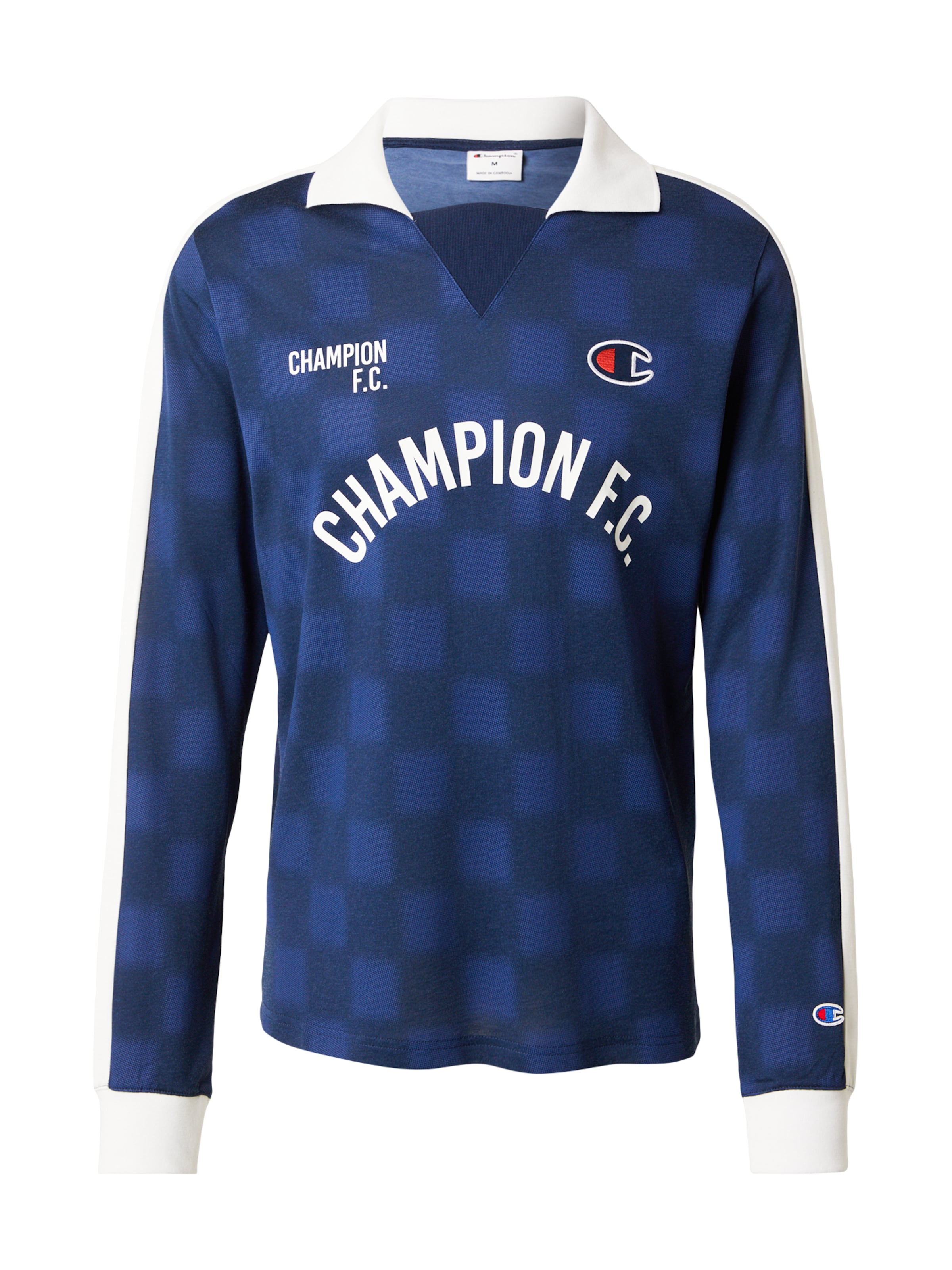 Maglietta di Champion Authentic Athletic Apparel in blu: frontale