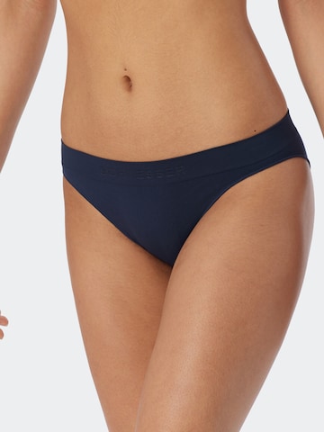 SCHIESSER Panty ' Seamless Light ' in Blue: front