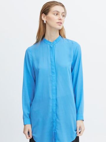 ICHI Tunic in Blue: front
