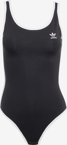 ADIDAS ORIGINALS Shirtbody 'Adicolor' in Schwarz: Vorderseite