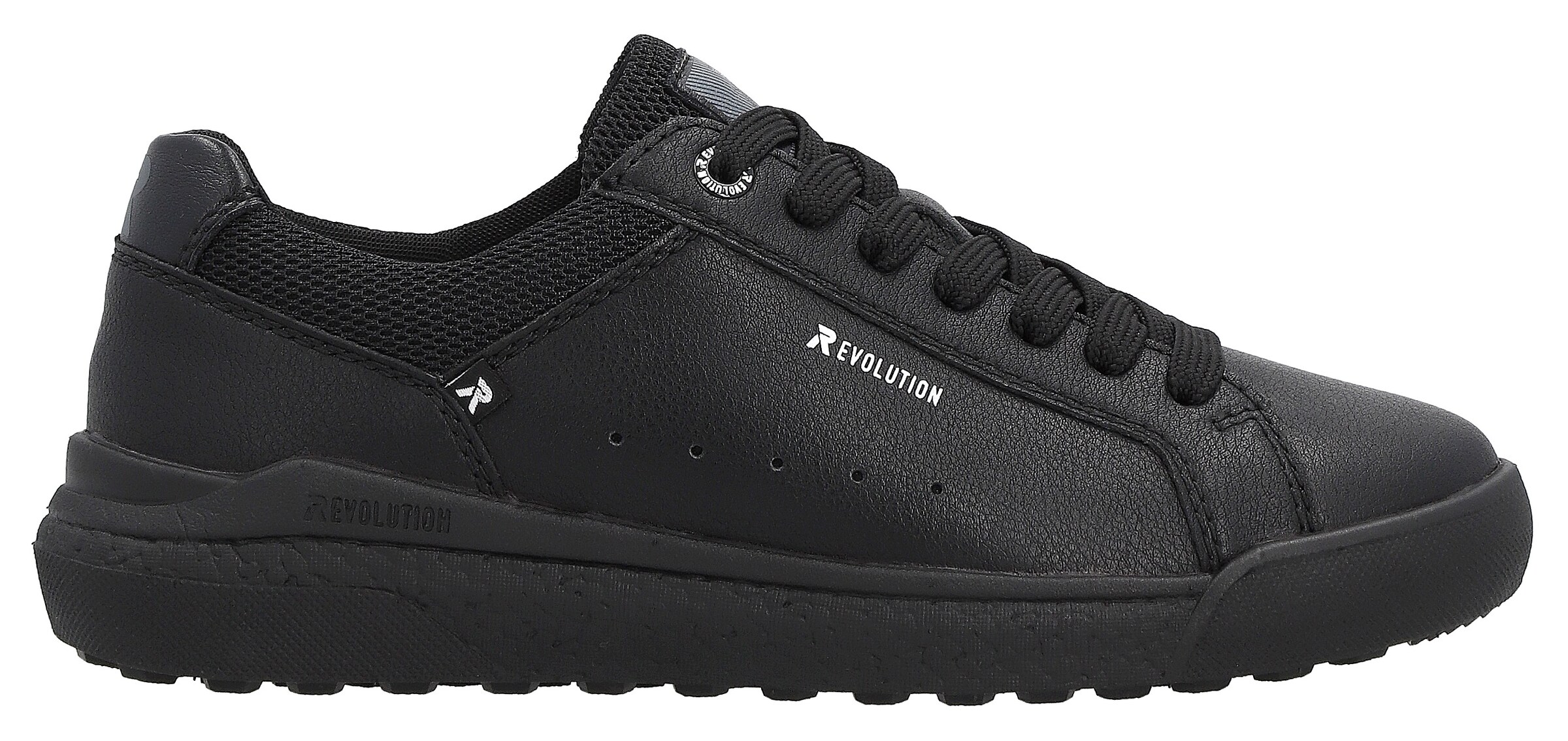 Baskets basses 'W1100' Rieker Sport en noir