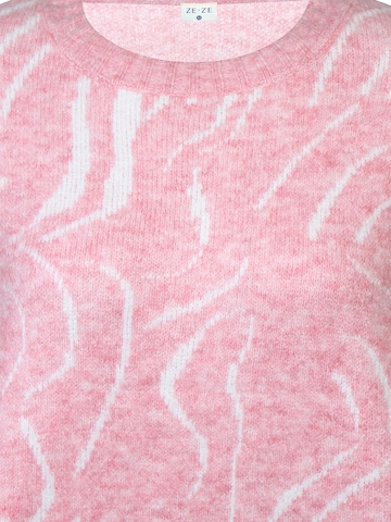 ze-ze Trui 'Catri 051' in Roze
