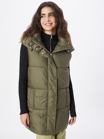 Gilet 'Demy' ONLY en vert : devant