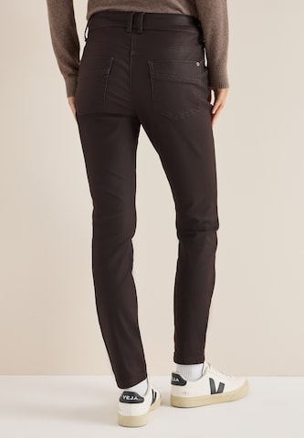 CECIL Slimfit Hose in Braun