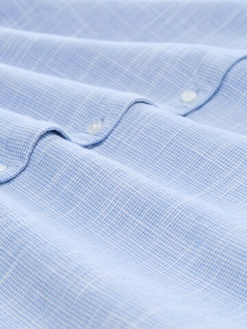 Robe-chemise TOM TAILOR en bleu