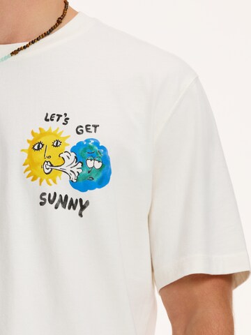 balts Shiwi T-Krekls