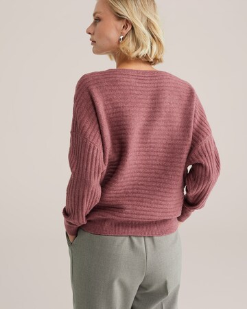 Pull-over WE Fashion en rouge